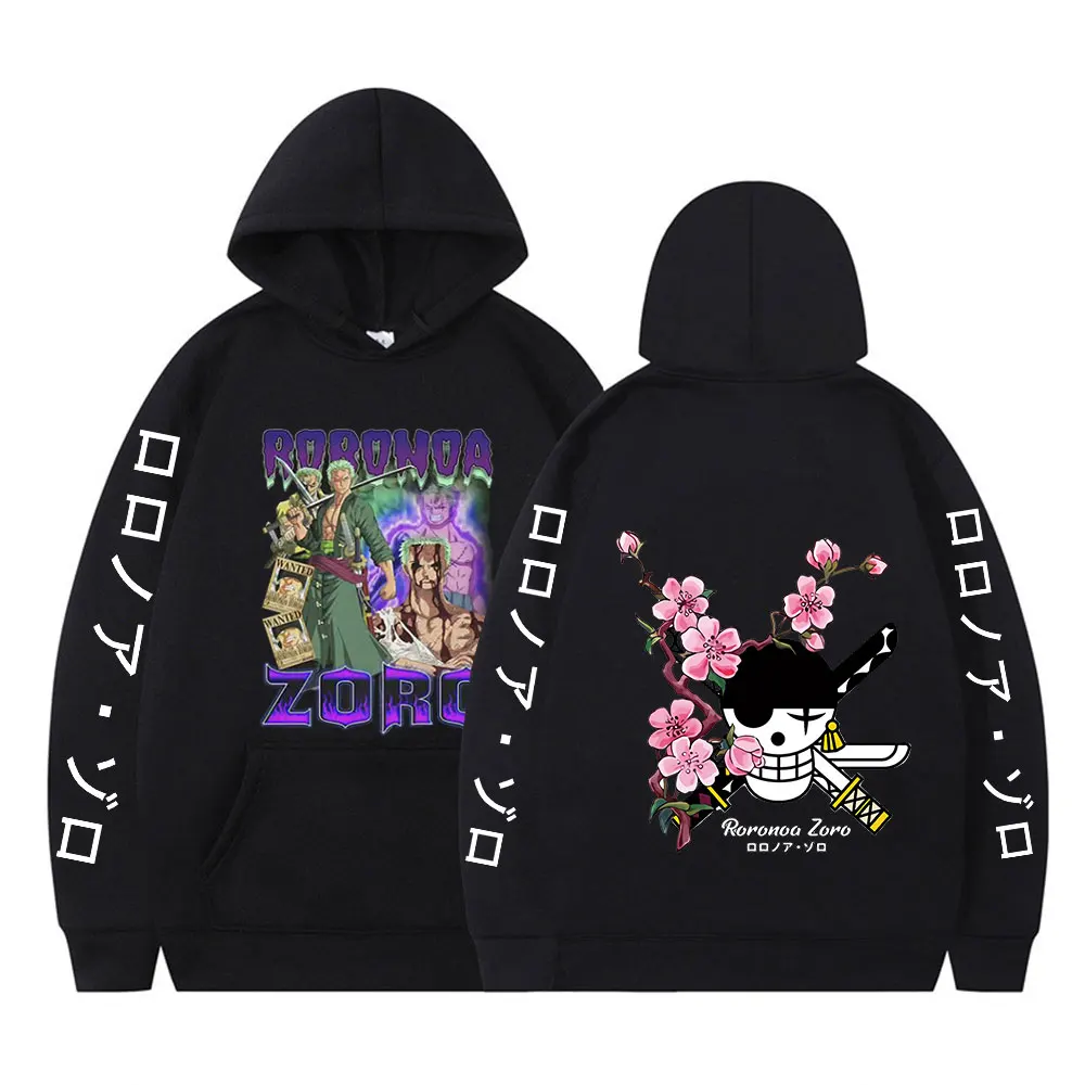 Anime One Piece Roronoa Zoro Printed Men's Hoodie Harajuku Streetwear Sweatshirt Fashion Casual Hooded Pullover Cosplay Clothes
Anime One Piece Roronoa Zoro Printed Men's Hoodie Harajuku Streetwear Sweatshirt Fashion Casual Hooded Pullover Cosplay Clothes