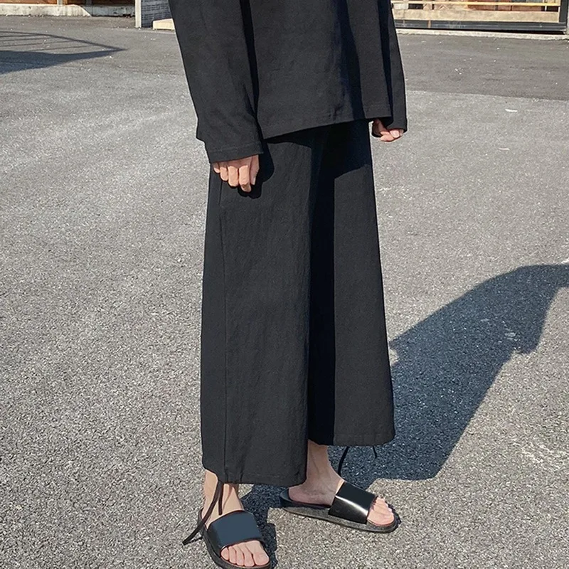 Men Solid Cotton Harem Pants 2021 Mens Japan Style Fashions Harajuku Joggers Pants Couple Loose Black Casual Sweat Pants 
Men Solid Cotton Harem Pants 2021 Mens Japan Style Fashions Harajuku Joggers Pants Couple Loose Black Casual Sweat Pants