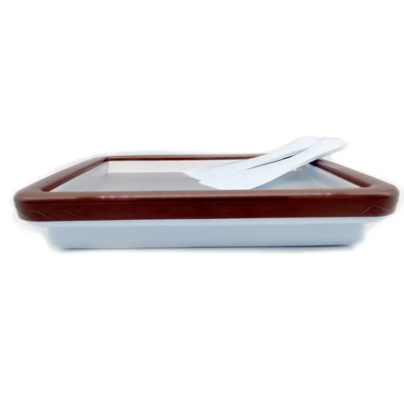 Rectangular Ice Cream Machine with 2 Spatulas Homemade Small Kitchen Utensils 95AC
Rectangular Ice Cream Machine with 2 Spatulas Homemade Small Kitchen Utensils 95AC