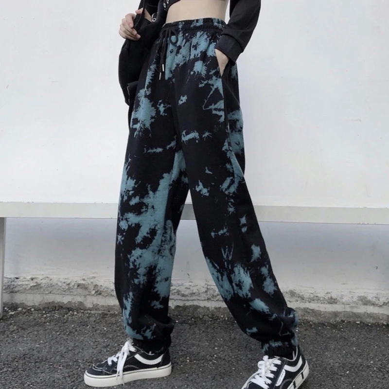 fashion cotton Autumn Sweatpants joggers Women Tie dye pocket Elastic Waist black harem Pants woman casual streetwear Trousers
fashion cotton Autumn Sweatpants joggers Women Tie dye pocket Elastic Waist black harem Pants woman casual streetwear Trousers