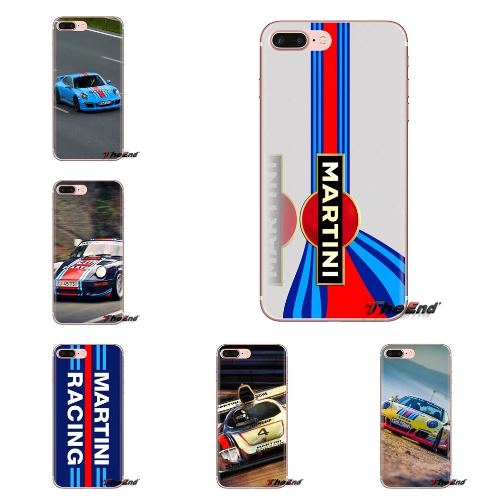 Прозрачный чехол из ТПУ для iPod Touch Apple iPhone 4 4S 5 5S SE 5C 6 6S 7 8 X XR XS Plus MAX GOP Martini Racing Colores