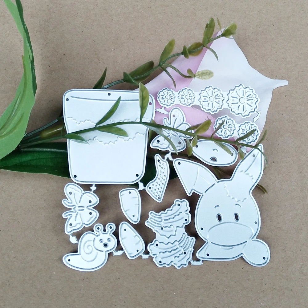 Easter Bunny set Flower Blue Metal cutting Mould DIY scrapbook Photo album Decoration embossed Card process template New
Easter Bunny set Flower Blue Metal cutting Mould DIY scrapbook Photo album Decoration embossed Card process template New