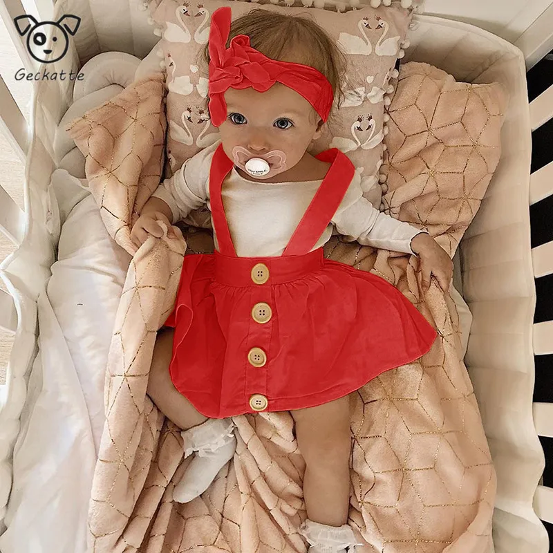 2021 New Girl Summer Clothes Baby Girl Clothes 3pieces Headband+white T-shirt+strap Dress Boutique Kids Clothing Girls Outfits
2021 New Girl Summer Clothes Baby Girl Clothes 3pieces Headband+white T-shirt+strap Dress Boutique Kids Clothing Girls Outfits