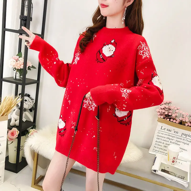 Cheap wholesale 2021 spring autumn new fashion casual warm nice women Sweater woman female OL Christmas sweater women BAt116
Cheap wholesale 2021 spring autumn new fashion casual warm nice women Sweater woman female OL Christmas sweater women BAt116