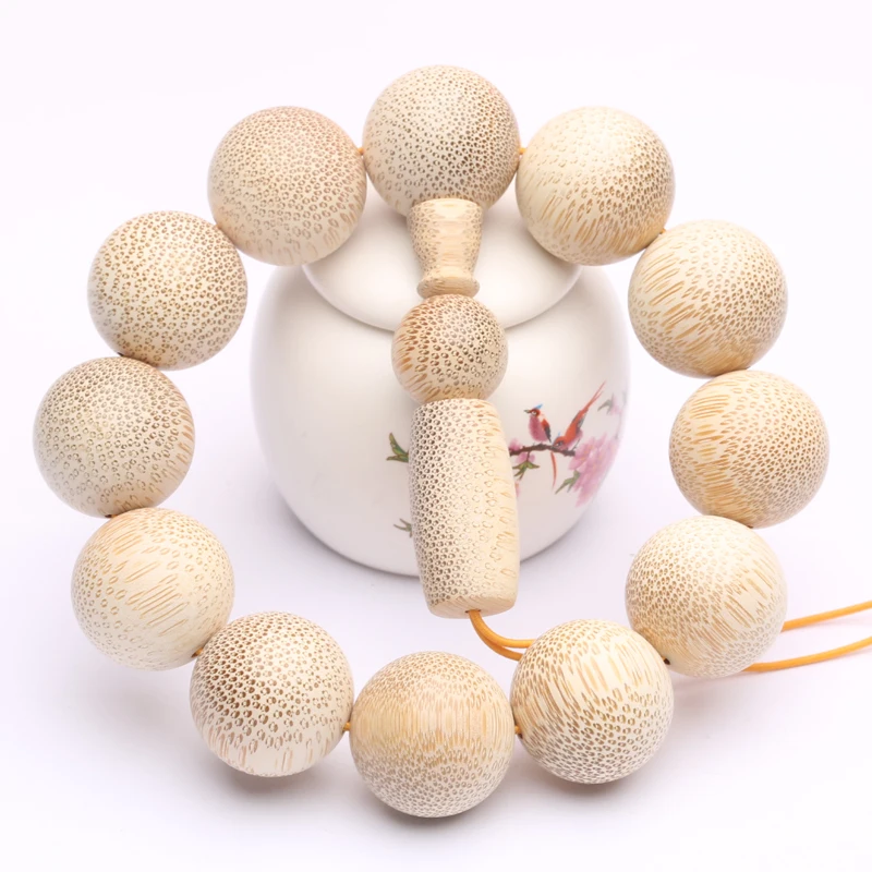 Handmade solid wood authentic bamboo eco-friendly bracelet gift jewelry bamboo beads necklace wear rosary
Handmade solid wood authentic bamboo eco-friendly bracelet gift jewelry bamboo beads necklace wear rosary