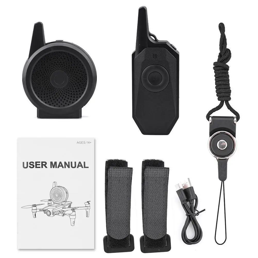 Беспроводной динамик мегафон с ремешком для DJI Mavic Air 2S Mini Drone Spark Accessories для DJI MINI SE
Беспроводной динамик мегафон с ремешком для DJI Mavic Air 2S Mini Drone Spark Accessories для DJI MINI SE
