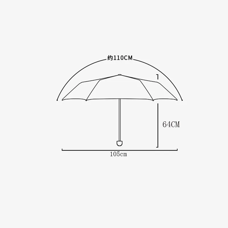 New Bear Umbrella Sunscreen Black Glue Sunshade Fully Automatic Tri-fold Sun Umbrella UV Protection
New Bear Umbrella Sunscreen Black Glue Sunshade Fully Automatic Tri-fold Sun Umbrella UV Protection