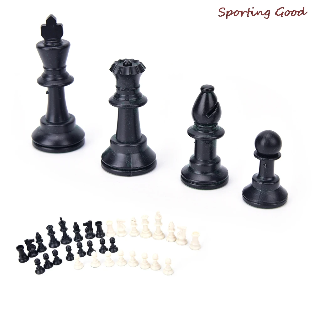 32Pcs/Set Medieval Chess Pieces/Plastic Complete Chess With Friend Play Chess For Relax 65MM Height
32Pcs/Set Medieval Chess Pieces/Plastic Complete Chess With Friend Play Chess For Relax 65MM Height