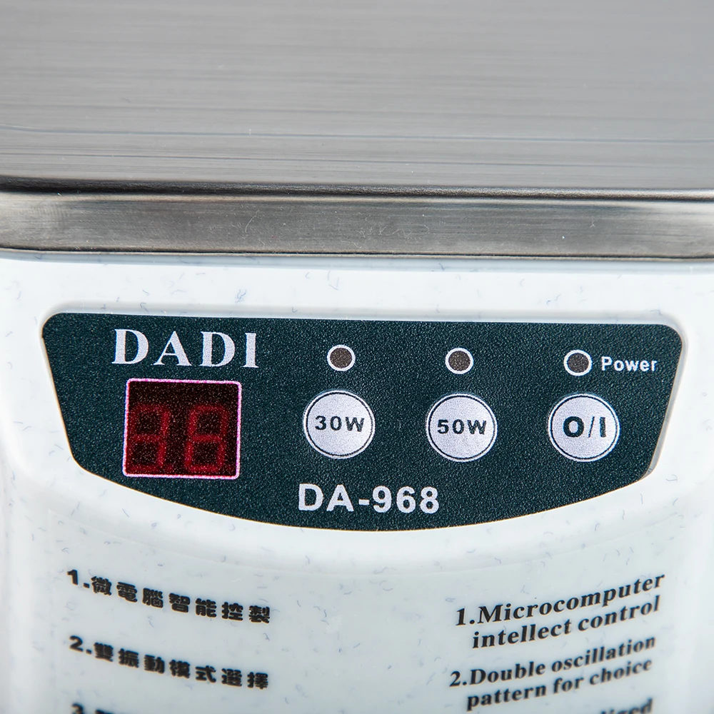 600 ml Ultrasonic Cleaner Jewelry Glasses Circuit Board Cleaning Machine Intelligent Control ultrasonic cleaning ultrasonic bath
600 ml Ultrasonic Cleaner Jewelry Glasses Circuit Board Cleaning Machine Intelligent Control ultrasonic cleaning ultrasonic bath