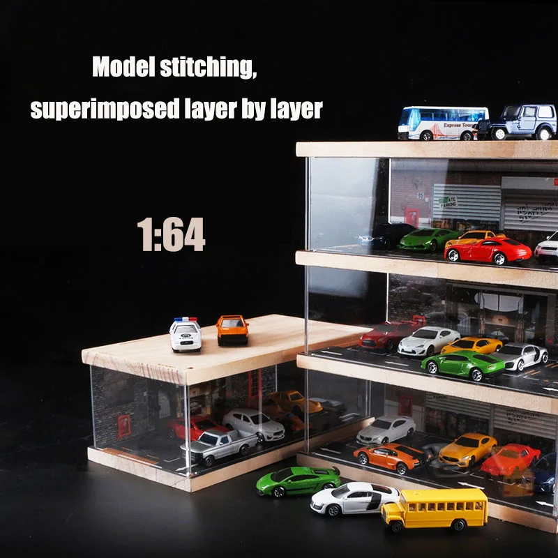Spliced Parking Lot Miniature Car Model Garage Acrylic Collection 1:64 Wood Parking Lot Scene Display 2022
Spliced Parking Lot Miniature Car Model Garage Acrylic Collection 1:64 Wood Parking Lot Scene Display 2022