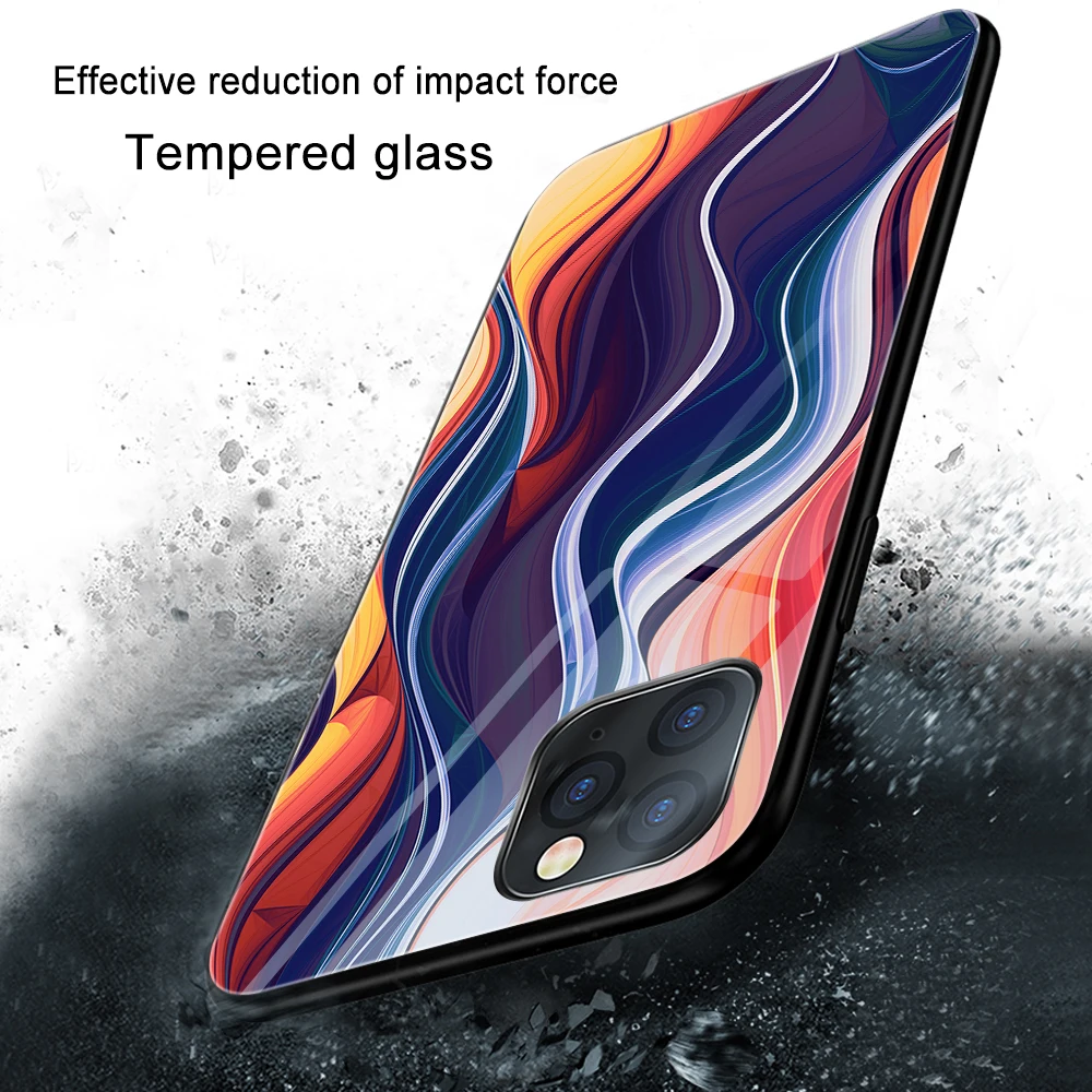 Luxury Fashion Color Vogue Funda Case for iphone 12 Case for iphone 12 11 Pro XS Max mini XR X 7 8 6 6s Plus SE 2020 Glass Shell 
Luxury Fashion Color Vogue Funda Case for iphone 12 Case for iphone 12 11 Pro XS Max mini XR X 7 8 6 6s Plus SE 2020 Glass Shell