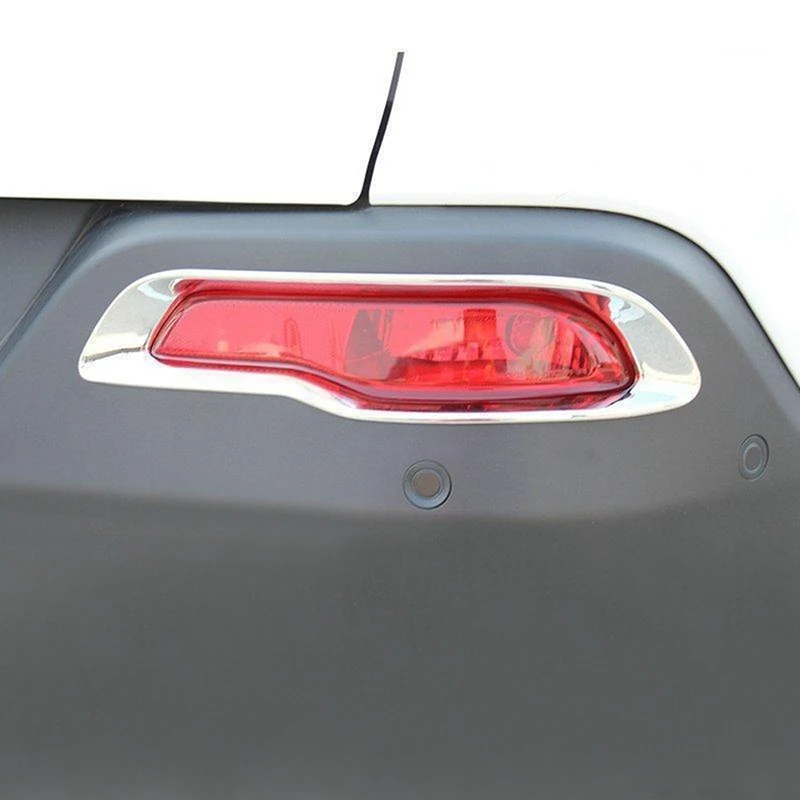 Car Exterior Tail Rear Fog Lamp Decoration Cover Frame Trim for Jeep Cherokee 2013-2018 Car Styling
Car Exterior Tail Rear Fog Lamp Decoration Cover Frame Trim for Jeep Cherokee 2013-2018 Car Styling