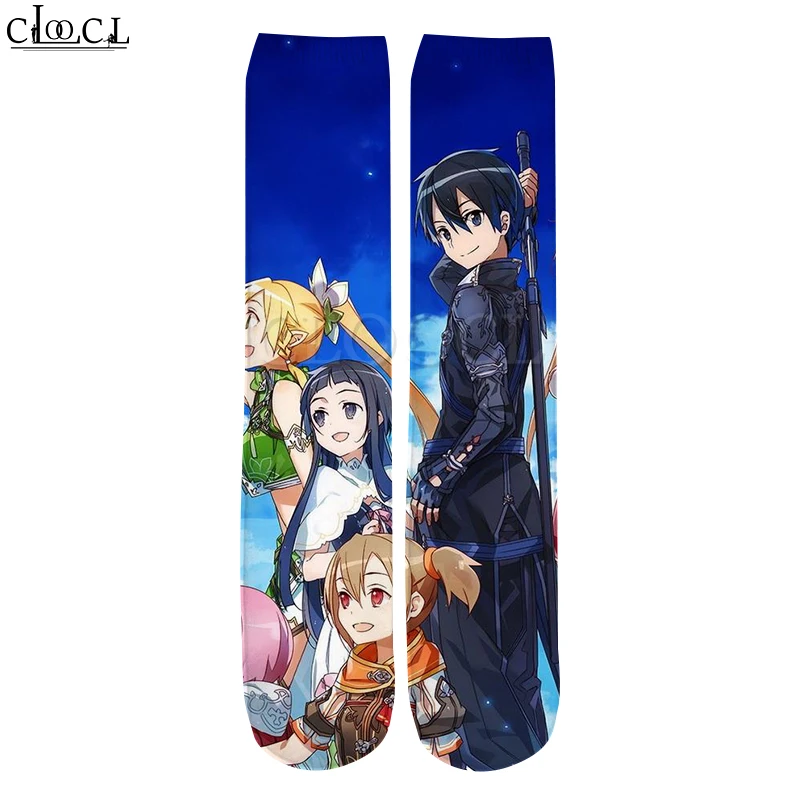 CLOOCL 2021 New Fashion Newest Anime Sword Art Online 3D Printed Unisex Harajuku Casual Hot Selling All-match Socks
CLOOCL 2021 New Fashion Newest Anime Sword Art Online 3D Printed Unisex Harajuku Casual Hot Selling All-match Socks
