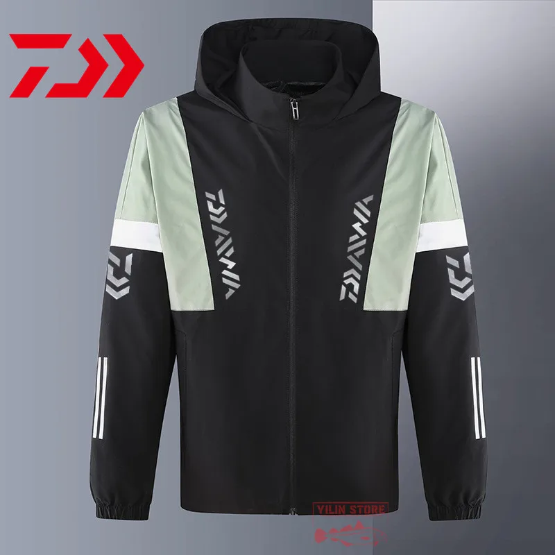 2021Daiwa Men's Spring Autumn Waterproof Windproof Fishing Clothing Daiwa Outdoor Breathable Hiking Camping Sport Fishing Jacket
2021Daiwa Men's Spring Autumn Waterproof Windproof Fishing Clothing Daiwa Outdoor Breathable Hiking Camping Sport Fishing Jacket