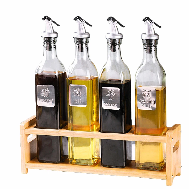 Oil Jar 250/500ML Glass Cooking Olive Oil Soy Sauce Vinegar Wine Jar Oil Bottle Set Seasoning Storage Bottle Kitchen Gadgets
Oil Jar 250/500ML Glass Cooking Olive Oil Soy Sauce Vinegar Wine Jar Oil Bottle Set Seasoning Storage Bottle Kitchen Gadgets