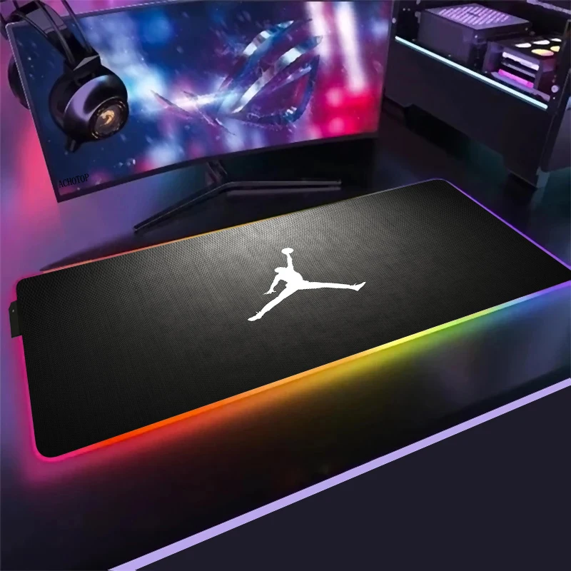 Basketball RGB Large Gaming Mousepad LED Backlit Carpet Big Mause Pad Game Keyboard Mouse Pad Gamer Desk mat Computer Mice Mat
Basketball RGB Large Gaming Mousepad LED Backlit Carpet Big Mause Pad Game Keyboard Mouse Pad Gamer Desk mat Computer Mice Mat