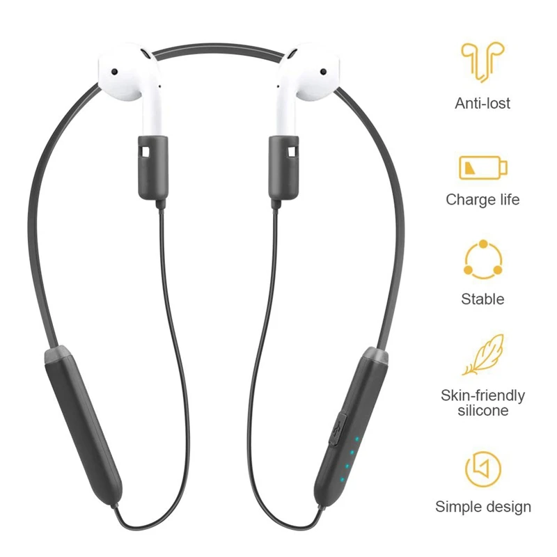 New Rechargeable netic Earphone Rope Charging Cable Silicone Anti Lost Loop Rope Charge Lanyard for 2
New Rechargeable netic Earphone Rope Charging Cable Silicone Anti Lost Loop Rope Charge Lanyard for 2
