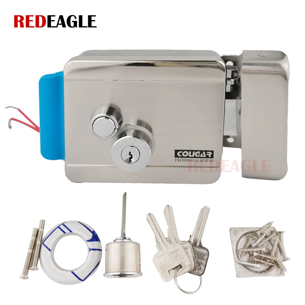 12 В постоянного тока из нержавеющей стали электрический замок двери для дома видео домофон контроль доступа 
12 В постоянного тока из нержавеющей стали электрический замок двери для дома видео домофон контроль доступа