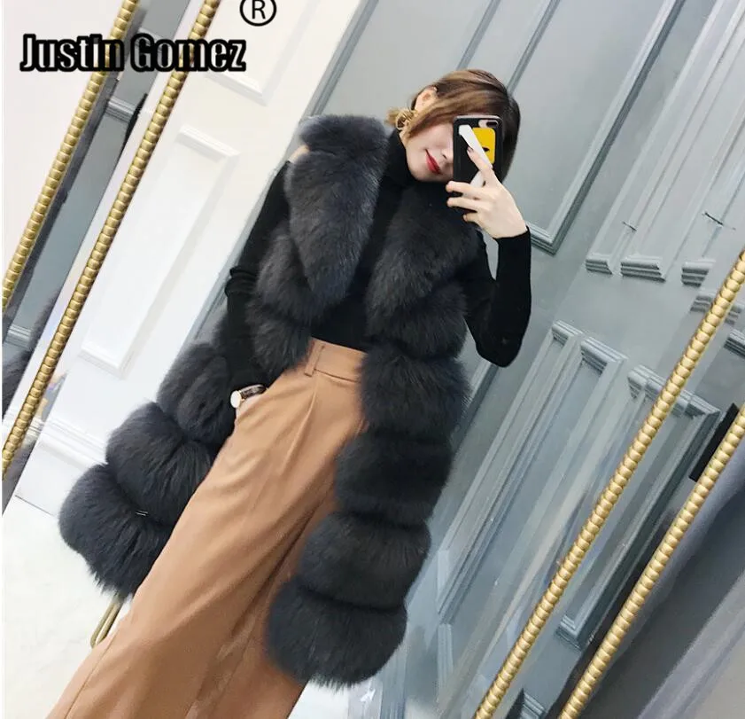 Hot sale New collections Winter Ladies Jacket Real Fox Fur Vest Natural Fur Waistcoat Medium Length Jacket Sleeveless
Hot sale New collections Winter Ladies Jacket Real Fox Fur Vest Natural Fur Waistcoat Medium Length Jacket Sleeveless