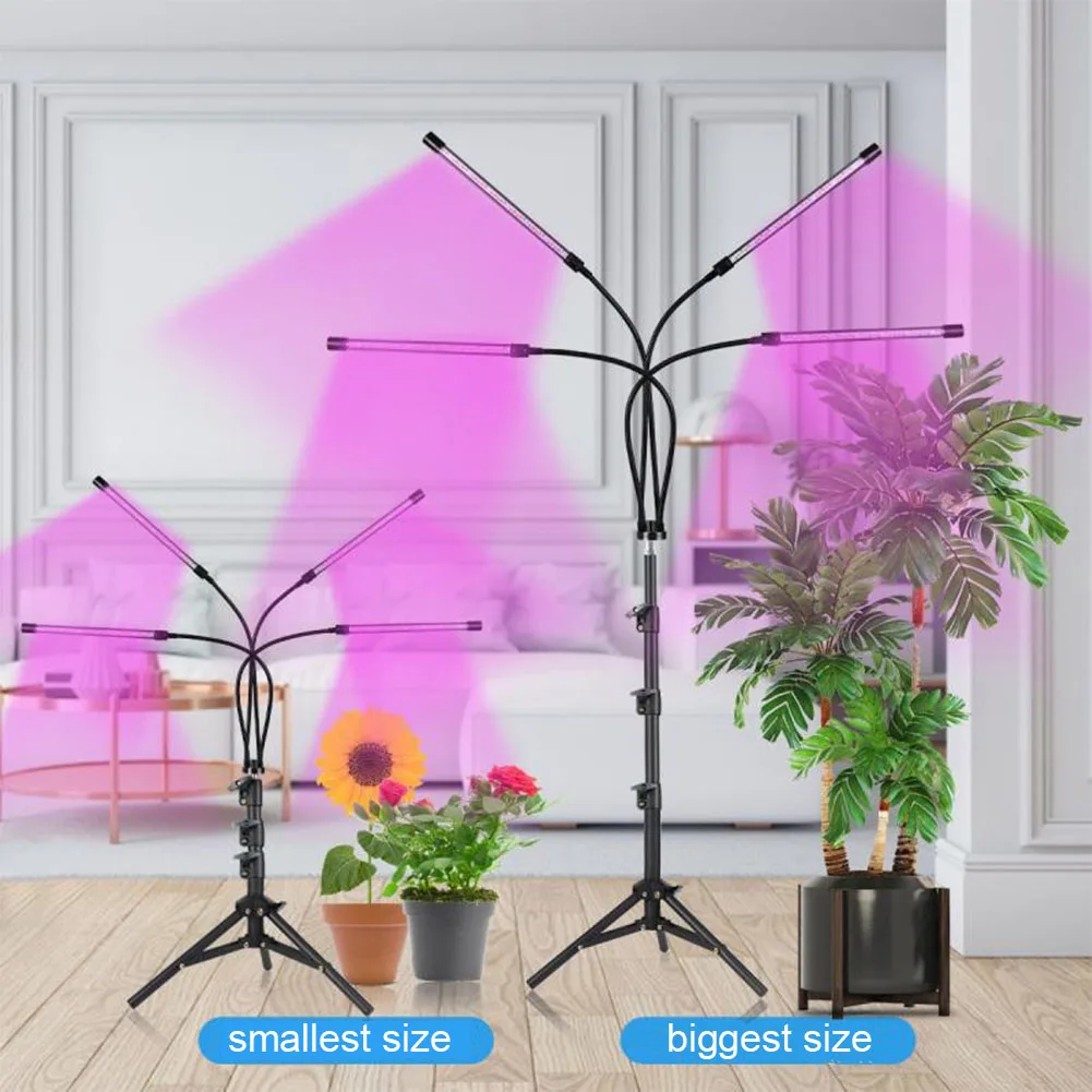 With Stand Professional Rotatable Phytolamp Dimming Timing Flower Easy Use Floor Adjustable Tripod Accessories Plant Grow Light
With Stand Professional Rotatable Phytolamp Dimming Timing Flower Easy Use Floor Adjustable Tripod Accessories Plant Grow Light