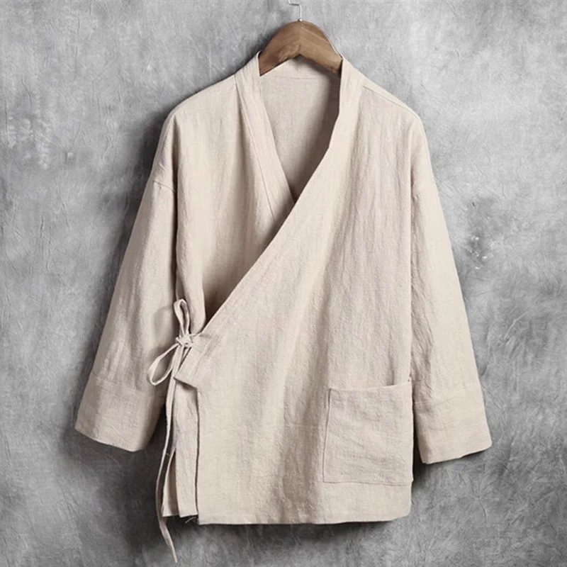 Men Linen Shirts Long Sleeve Chinese Style Mandarin Collar Traditional Kung Fu Tang Casual Social Shirt Plus Size M-4XL 5XL 6XL
Men Linen Shirts Long Sleeve Chinese Style Mandarin Collar Traditional Kung Fu Tang Casual Social Shirt Plus Size M-4XL 5XL 6XL