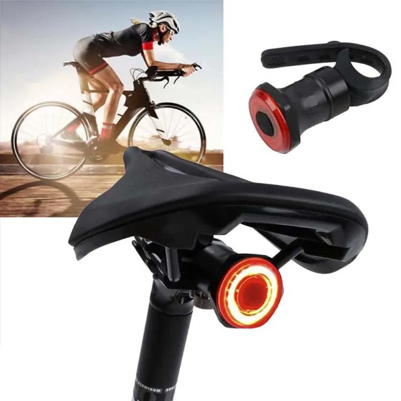 Smart Induction Bicycle Auto Brake Tail Light USB Charging Cycling Sensor Light Road Bike MTB Rear Warning Safety LED Lamp Night
Smart Induction Bicycle Auto Brake Tail Light USB Charging Cycling Sensor Light Road Bike MTB Rear Warning Safety LED Lamp Night