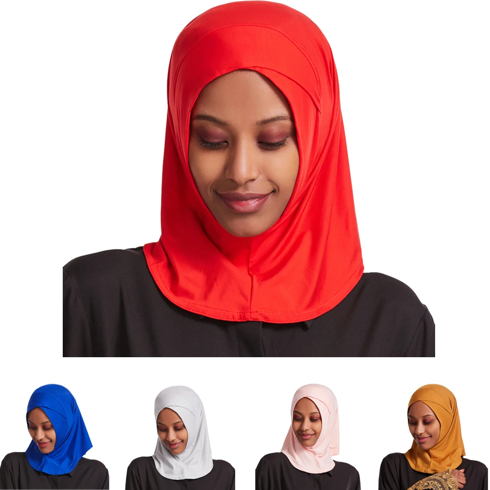 One Piece Muslim Hijab Amira Cross Head Full Cover Hijabs Islamic Niqab Bonnet Underscarf Arab Ladies Headwear Headscarf New
One Piece Muslim Hijab Amira Cross Head Full Cover Hijabs Islamic Niqab Bonnet Underscarf Arab Ladies Headwear Headscarf New