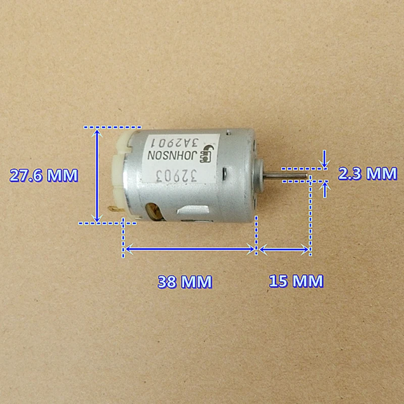 Джонсон RS-380 DC 6V ~ 9V 7 4 V 32500RPM высокоскоростной большой крутящий момент микро