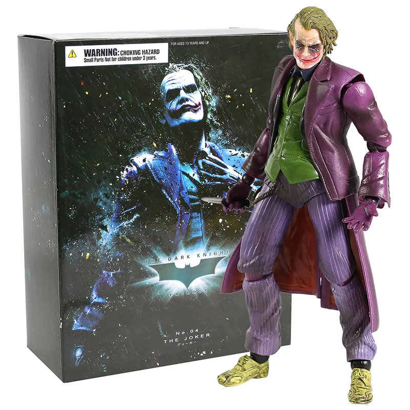Kai Bruce Wayne The Dark Knight Trilogy NO.4 The Joker PVC Figure Collectible Model Toy
Kai Bruce Wayne The Dark Knight Trilogy NO.4 The Joker PVC Figure Collectible Model Toy
