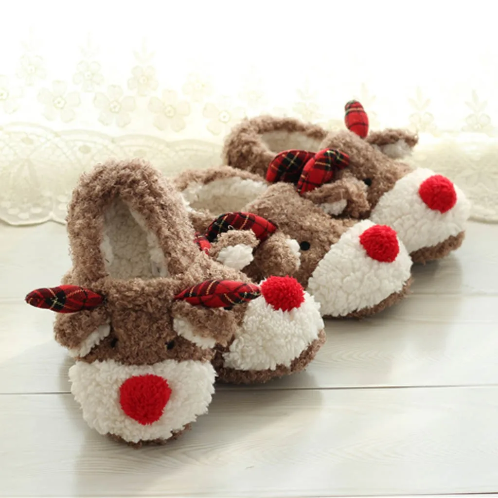 Christmas Women Slippers Cute Animal Indoor Home Shoes Non Slip Flat Winter Warm Cotton Slipper Soft Plush Fur Slipper Flip Flop
Christmas Women Slippers Cute Animal Indoor Home Shoes Non Slip Flat Winter Warm Cotton Slipper Soft Plush Fur Slipper Flip Flop