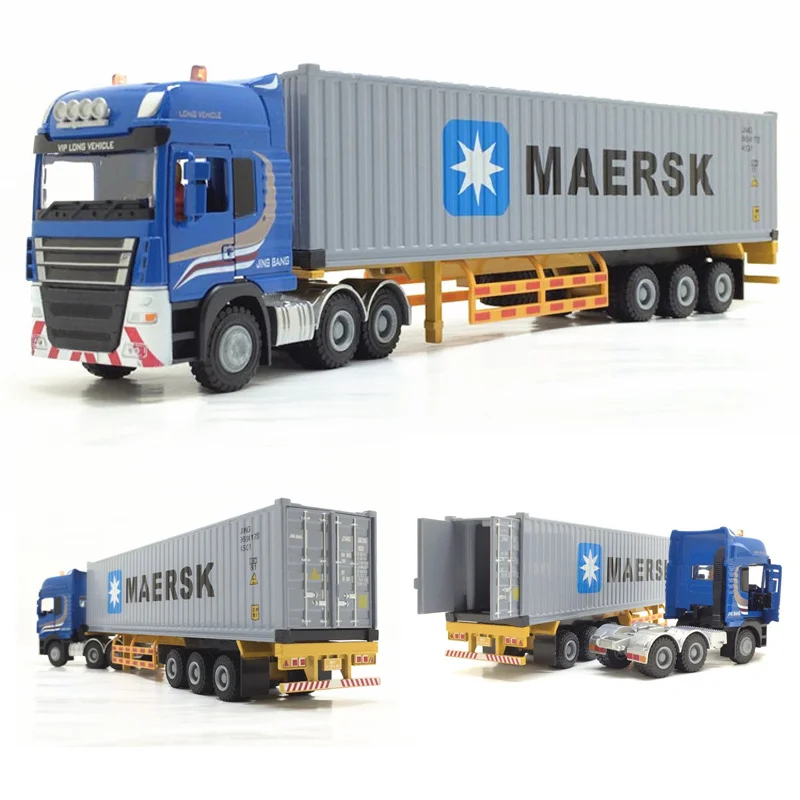 1:55 Diecast Metal Model Toy Tractor Container Truck For Collection Toys For Children Gifts Boy Toy
1:55 Diecast Metal Model Toy Tractor Container Truck For Collection Toys For Children Gifts Boy Toy