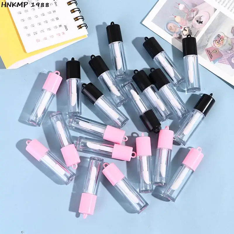 10pcs DIY Empty Lipstick Bottle Lip Gloss Tube Lip Balm Tube Container With Cap Clear Black White Cosmetic Sample Container
10pcs DIY Empty Lipstick Bottle Lip Gloss Tube Lip Balm Tube Container With Cap Clear Black White Cosmetic Sample Container