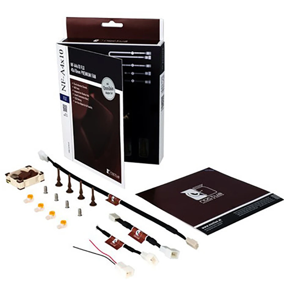Noctua NF-A4x10 FLX 40 мм тихий охлаждающий вентилятор 5V 12V PWM контроль температуры