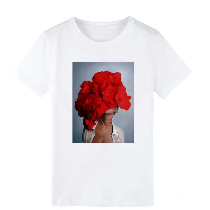 Modernist Sexy Lady Feather Butterfly T-shirt Women Korean Style Tumblr Aesthetic Short Sleeve Plus Size Cotton Top Tees Clothes 
Modernist Sexy Lady Feather Butterfly T-shirt Women Korean Style Tumblr Aesthetic Short Sleeve Plus Size Cotton Top Tees Clothes