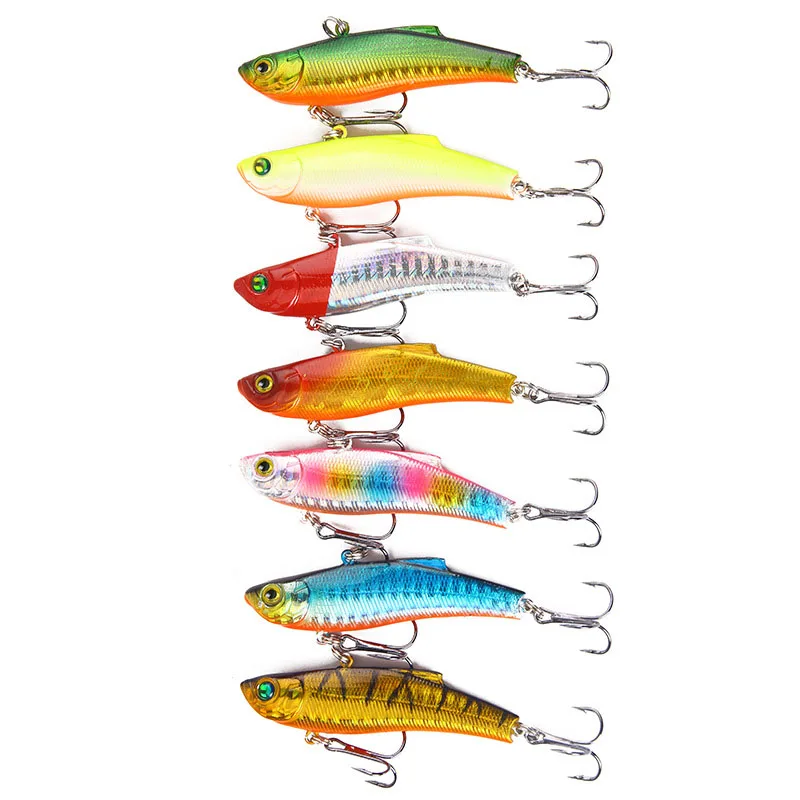 7PCS Trolling Lure Fishing Wobbler VIB Hard Baits Swim Fish Lures7cm18g Artificial Minnow Jig Crankbait Jerk Bait Fishing Tackle
7PCS Trolling Lure Fishing Wobbler VIB Hard Baits Swim Fish Lures7cm18g Artificial Minnow Jig Crankbait Jerk Bait Fishing Tackle