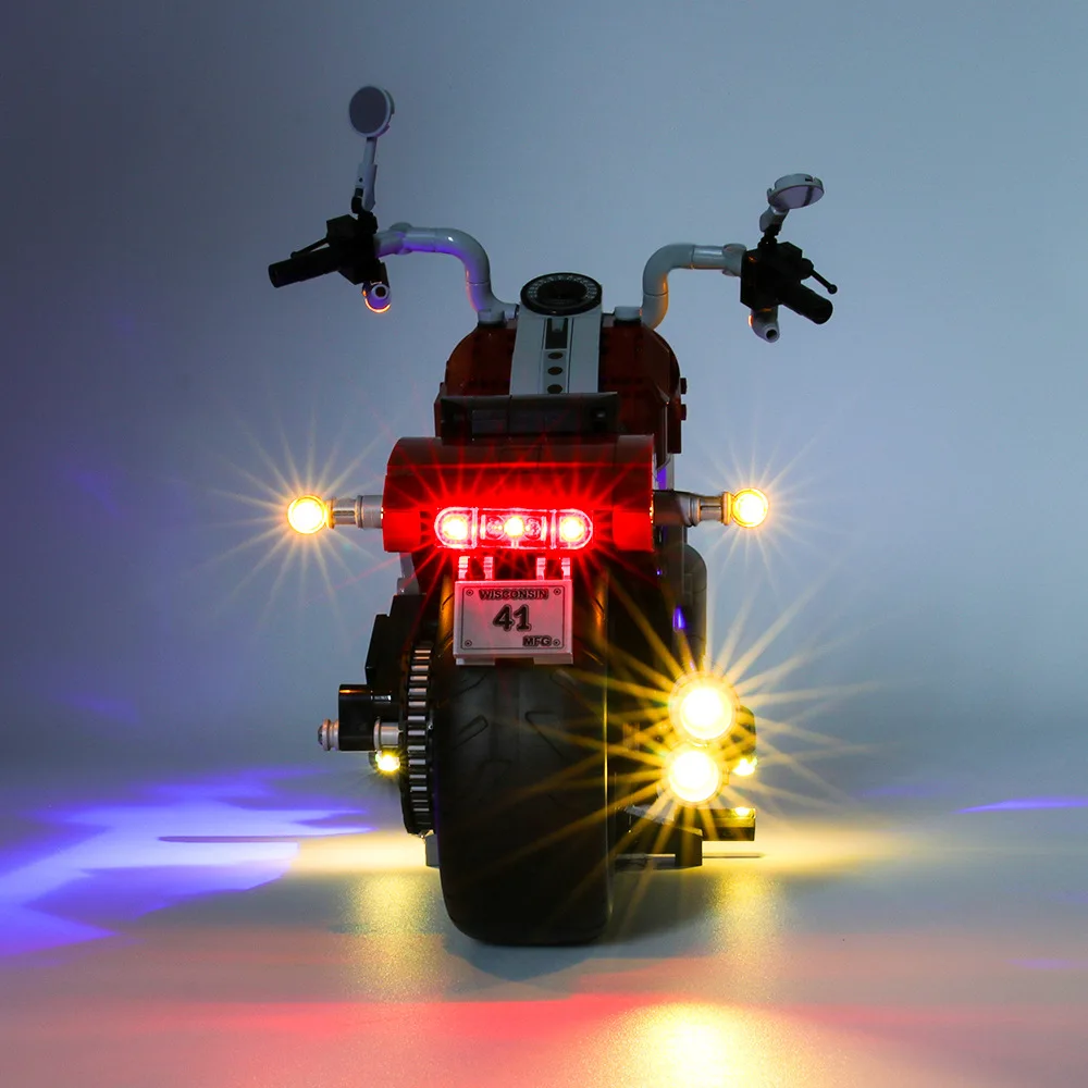 Light Set For Creator Harley Motor Fat Boy Building Blocks Model Led Light kit Compatible With 10269 NOT Included The Model
Light Set For Creator Harley Motor Fat Boy Building Blocks Model Led Light kit Compatible With 10269 NOT Included The Model