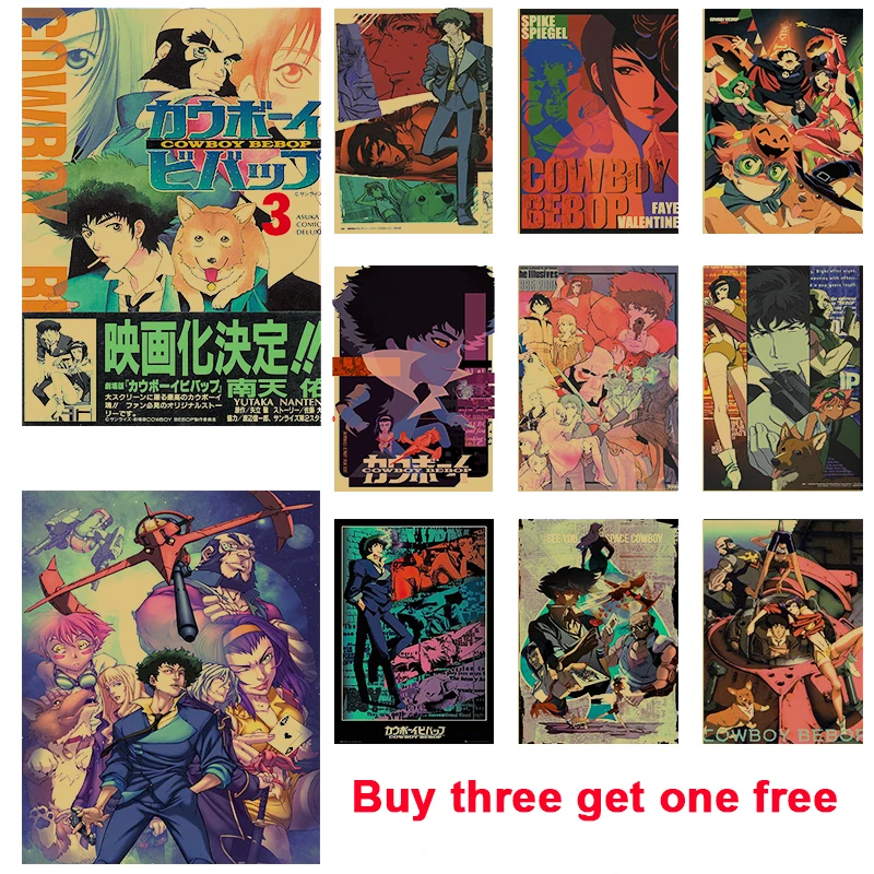 New Cowboy Bebop Poster Living Room Bar Cafe Wall Decoration Wall Art Poster Room Decor Anime Decor Home Decor
New Cowboy Bebop Poster Living Room Bar Cafe Wall Decoration Wall Art Poster Room Decor Anime Decor Home Decor