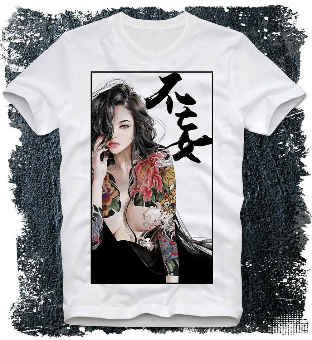 Anime Hot Sexy Girl Tattoo Japan Pinup Shirt Pin-up Japanese Manga Ecchi Men's T-Shirt
Anime Hot Sexy Girl Tattoo Japan Pinup Shirt Pin-up Japanese Manga Ecchi Men's T-Shirt