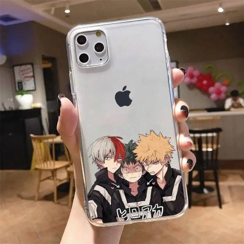 Anime My Hero Academia Phone Case Transparent soft For iphone 5 5s 5c se 6 6s 7 8 11 12 plus mini x xs xr pro max
Anime My Hero Academia Phone Case Transparent soft For iphone 5 5s 5c se 6 6s 7 8 11 12 plus mini x xs xr pro max