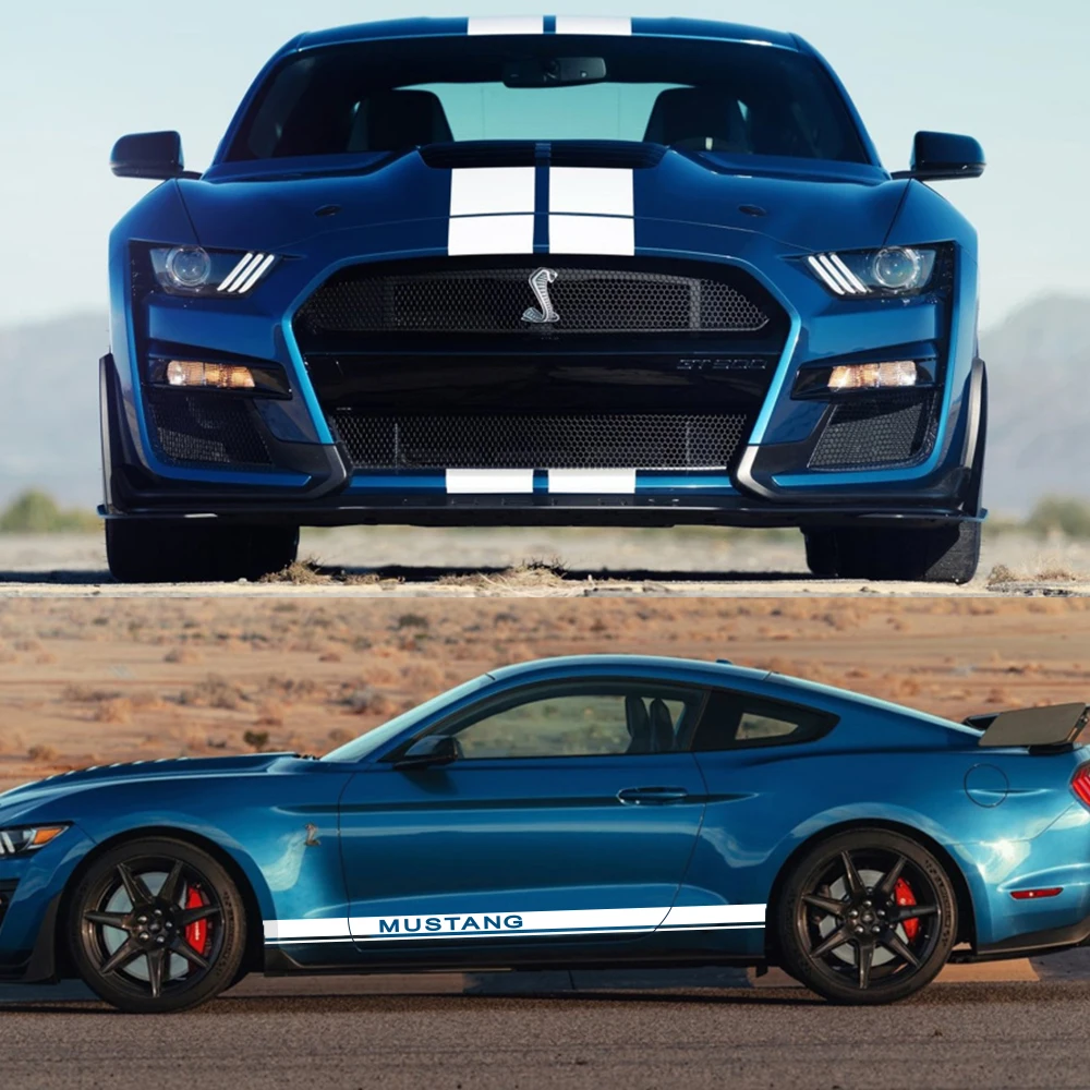 Car Whole Body Stickers For Ford Mustang Auto Long Side Stripe Decals vinyl film Stylish Automobiles DIY Tuning Car Accessories
Car Whole Body Stickers For Ford Mustang Auto Long Side Stripe Decals vinyl film Stylish Automobiles DIY Tuning Car Accessories