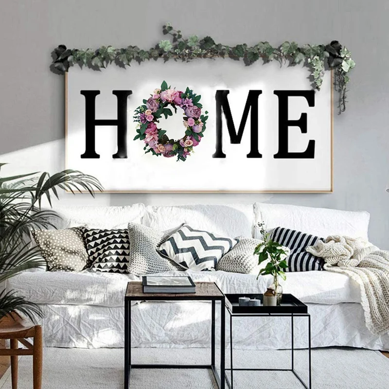 Artificial Flowers Peony Wreath with Green Leaves, for Front Door Living Room Wall Window Garden Wedding Festival Decor
Artificial Flowers Peony Wreath with Green Leaves, for Front Door Living Room Wall Window Garden Wedding Festival Decor