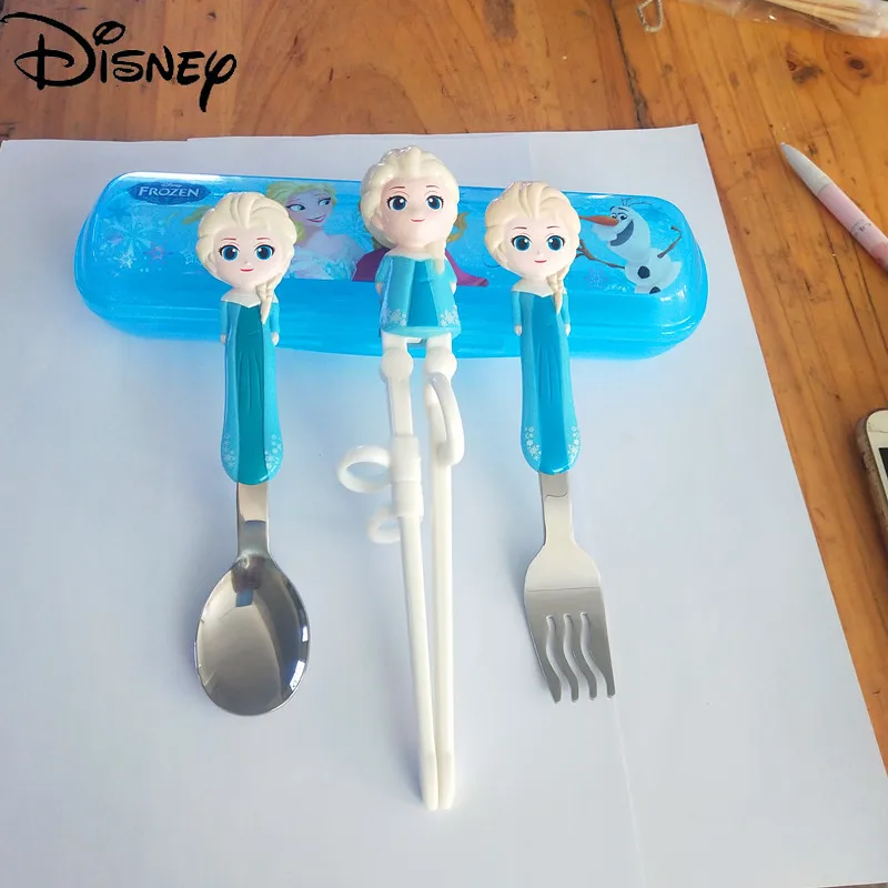 Disney Cute Cartoon Children's Tableware Set 304 Stainless Steel Household Fork Spoon Cartoon Practice Chopsticks
Disney Cute Cartoon Children's Tableware Set 304 Stainless Steel Household Fork Spoon Cartoon Practice Chopsticks