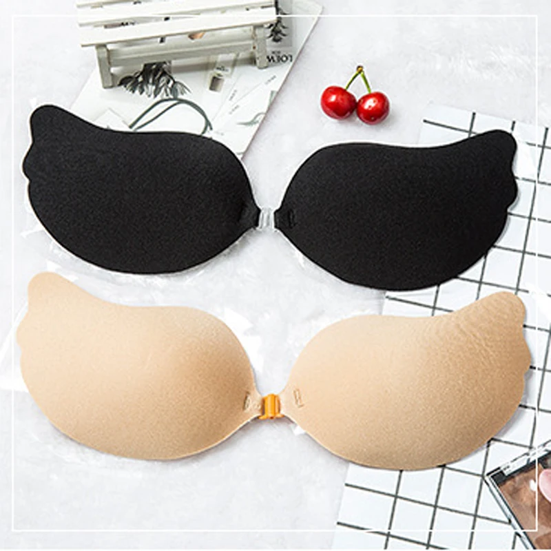 Summer Bralette Women's Bra Invisible Push Up Bra Self-Adhesive Silicone Seamless Front Closure Sticky Backless Strapless Bra 
Summer Bralette Women's Bra Invisible Push Up Bra Self-Adhesive Silicone Seamless Front Closure Sticky Backless Strapless Bra