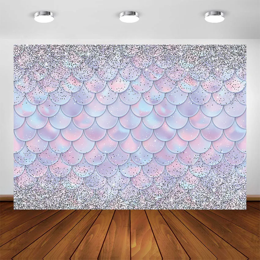 Photography Backdrop Mermaid Scales Glare Birthday Banner Photo Studio Booth Background Newborn Baby Shower Photocall Decoration
Photography Backdrop Mermaid Scales Glare Birthday Banner Photo Studio Booth Background Newborn Baby Shower Photocall Decoration