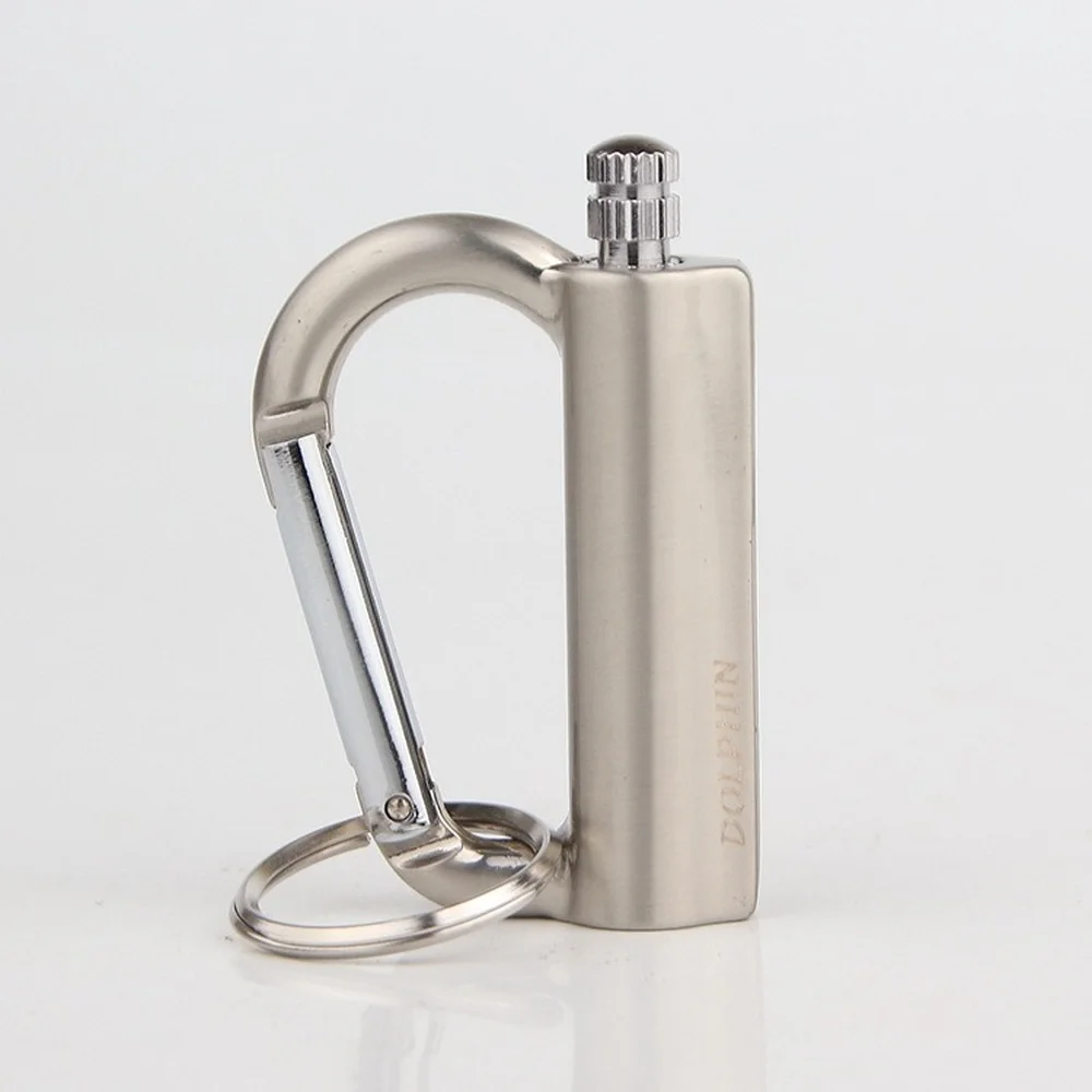Ten Thousand Times Kerosene Lighter Carabiner Creative Ten Thousand Times Match Waterproof Universal Lighter Men's Gadget
Ten Thousand Times Kerosene Lighter Carabiner Creative Ten Thousand Times Match Waterproof Universal Lighter Men's Gadget