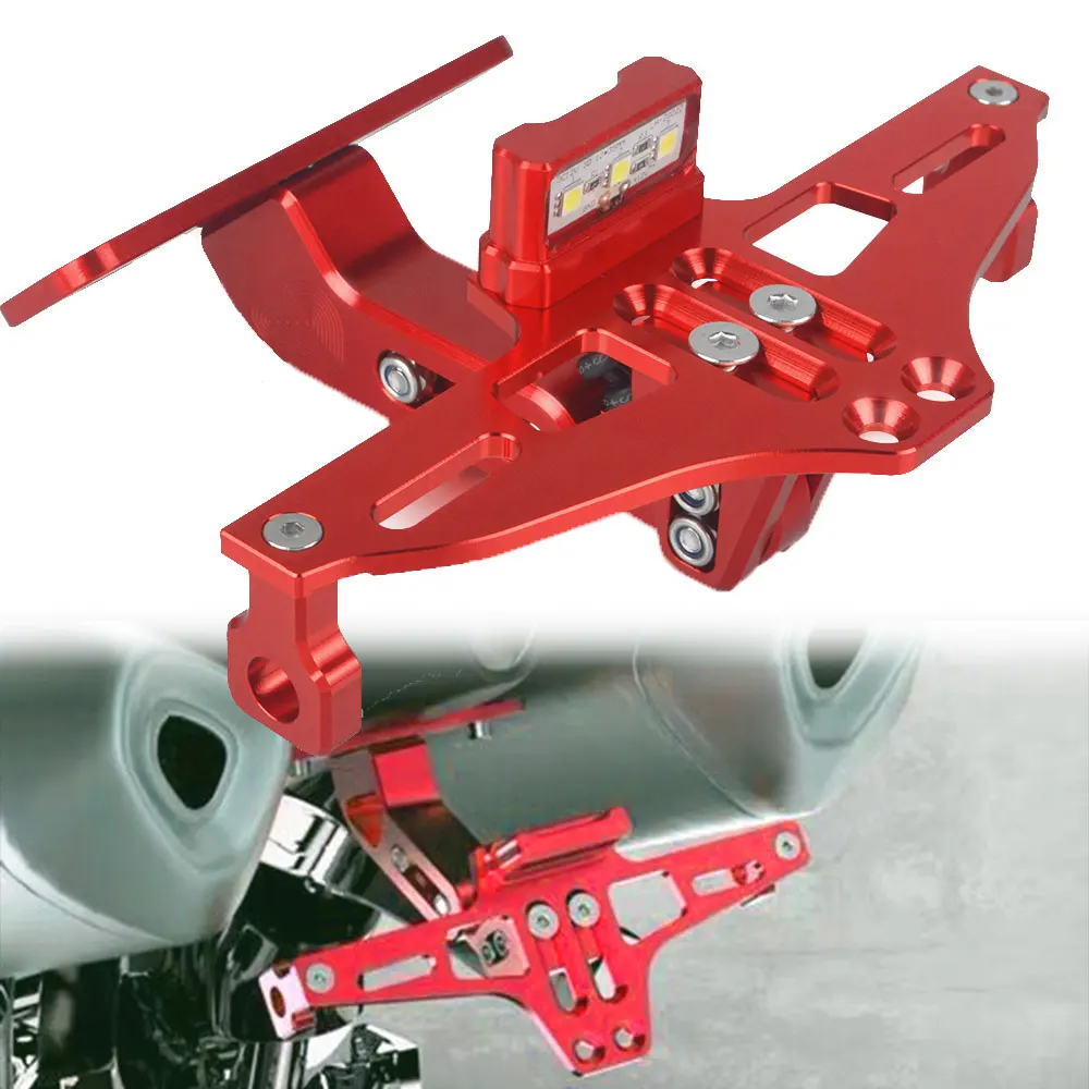 Motorcycle Adjustable Angle License Number Frame Holder Bracket FOR HONDA HORNET 250 600 900 CB400 VTEC400 CB-1 VTR250 MSX125
Motorcycle Adjustable Angle License Number Frame Holder Bracket FOR HONDA HORNET 250 600 900 CB400 VTEC400 CB-1 VTR250 MSX125