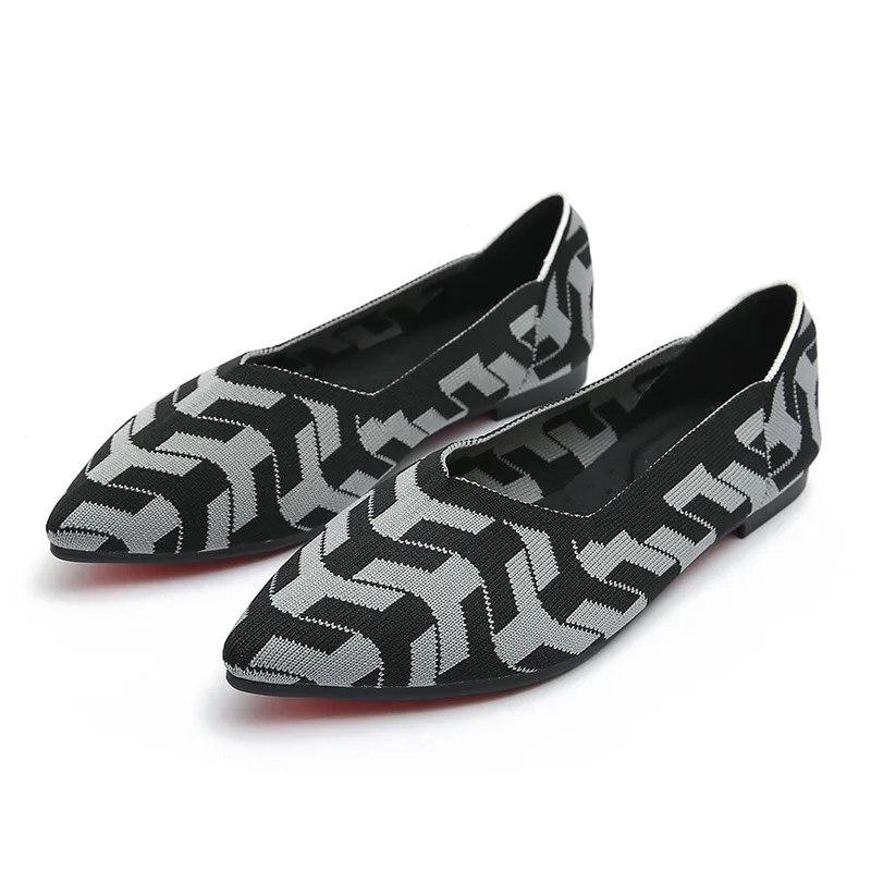 Weave Single Flats Shoes for Women 2021 New Beans Shoes Knit Shoes Princess Same Shoes Womens Flats Shoes Zapatos Para Mujer
Weave Single Flats Shoes for Women 2021 New Beans Shoes Knit Shoes Princess Same Shoes Womens Flats Shoes Zapatos Para Mujer