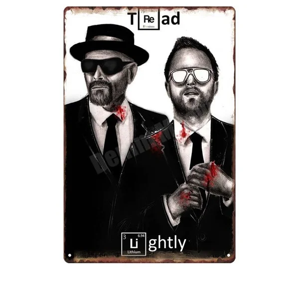 Breaking Bad Retro Metal Tin Sign Casino Pub Club Decorative Plate Movie Plaque Wall Art Sticker I Am The Danger Poster 
Breaking Bad Retro Metal Tin Sign Casino Pub Club Decorative Plate Movie Plaque Wall Art Sticker I Am The Danger Poster