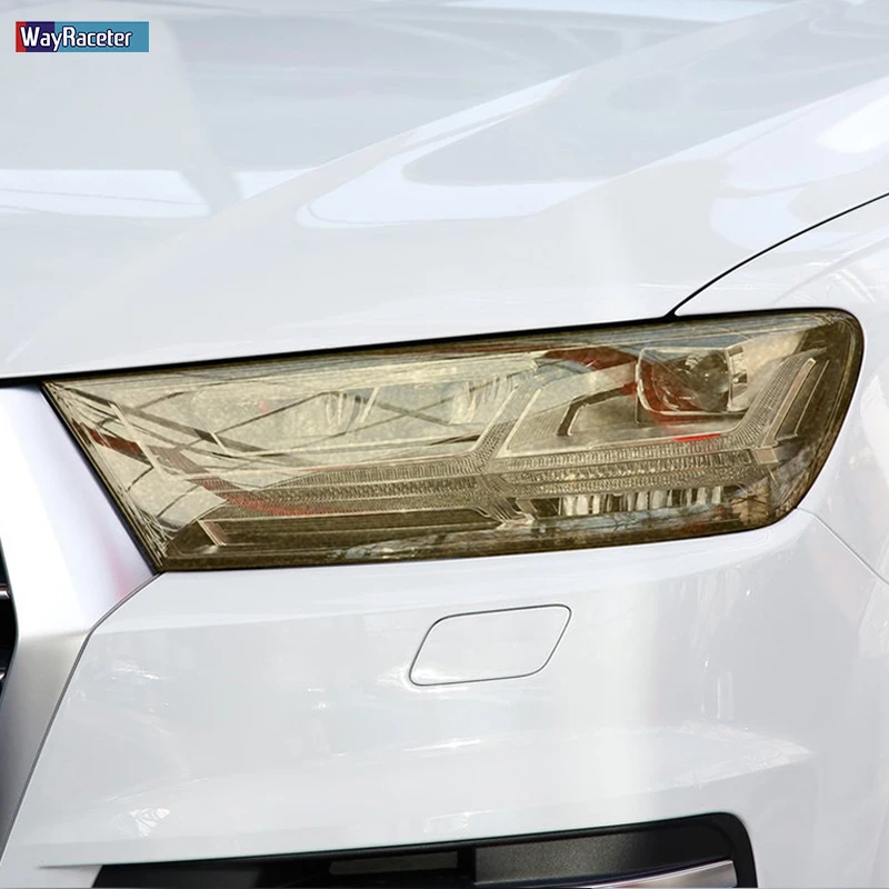 2 Pcs Car Headlight Protective Film Restoration Transparent Black TPU Sticker For Audi Q7 2016 2017 2018 2019 2020 Accessories
2 Pcs Car Headlight Protective Film Restoration Transparent Black TPU Sticker For Audi Q7 2016 2017 2018 2019 2020 Accessories