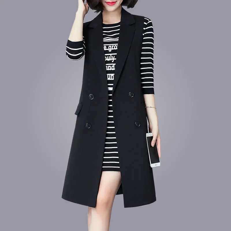 High Quality Women's Suit Vest Jacket Autumn Spring Waistcoat Ladies Wear Casual Suit WaistCoat Pockets Outwear Tops 519
High Quality Women's Suit Vest Jacket Autumn Spring Waistcoat Ladies Wear Casual Suit WaistCoat Pockets Outwear Tops 519
